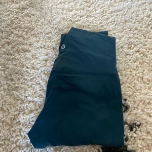 Lululemon full length align blue green pant size 4